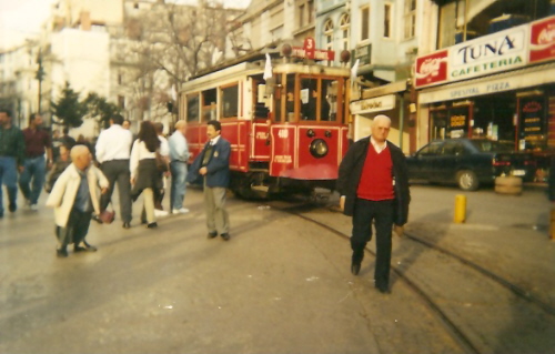 Tunel Tram at the End of Istiklal Street, Istanbul